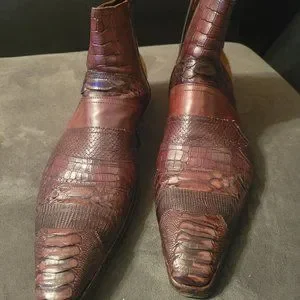 Jo Ghost | Shoes | Jo Ghost Size 45us2 Brown Leather Snake 